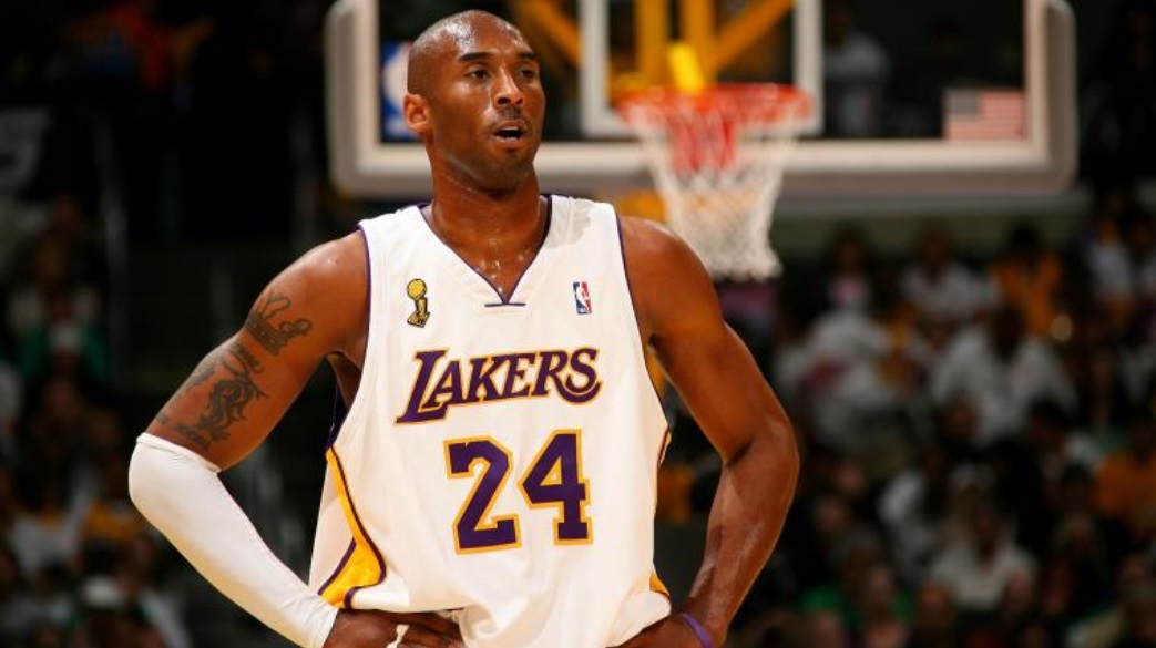 Kobe Bryant em 2008 pelo Los Angeles Lakers